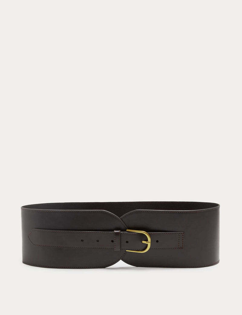 M&S leather extra wide belt imported from the UK