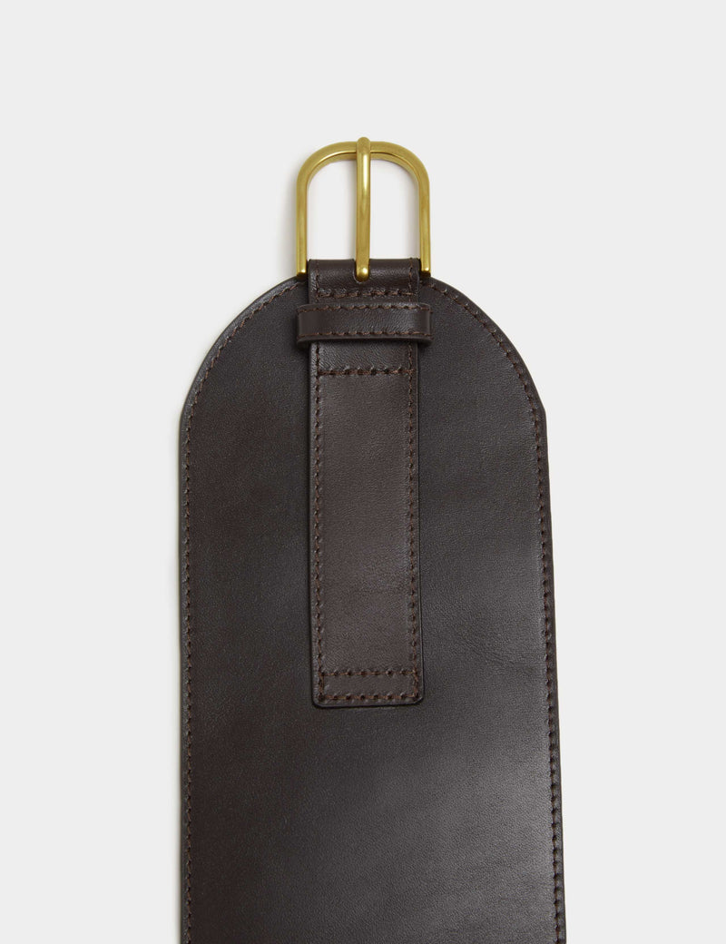 M&S leather extra wide belt imported from the UK