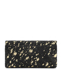 Jones Bootmaker clutch bag metallic print leather - British product