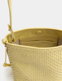 Jaeger leather lattice cross body bag (British brand)