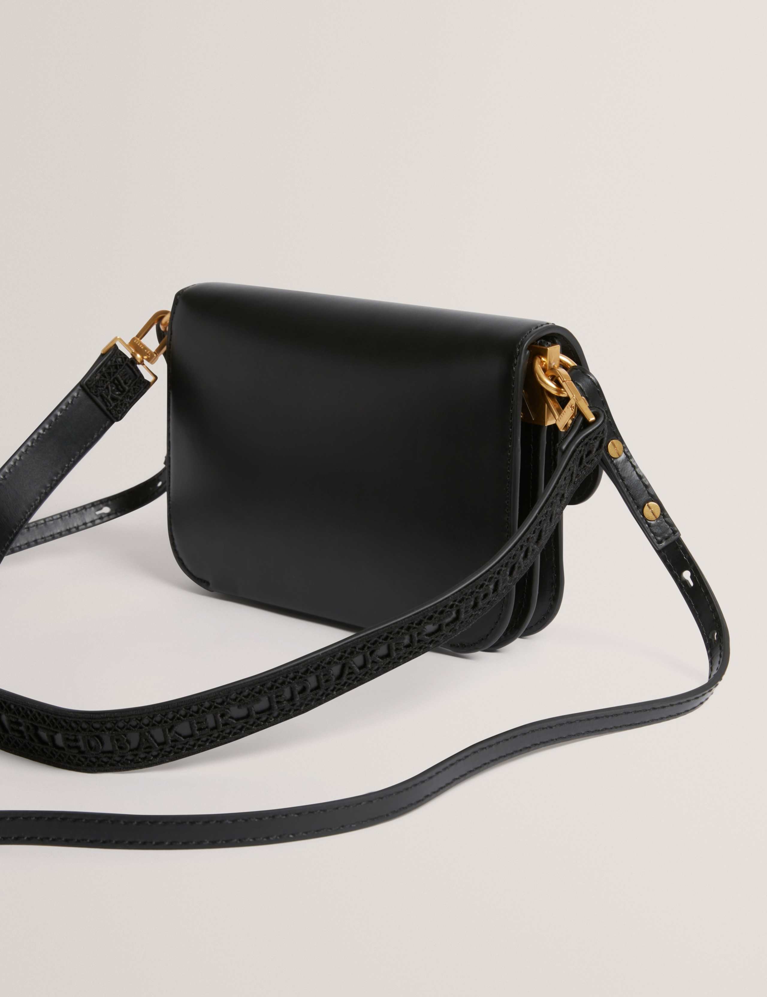Ted Baker cross body bag with lock detail - British product