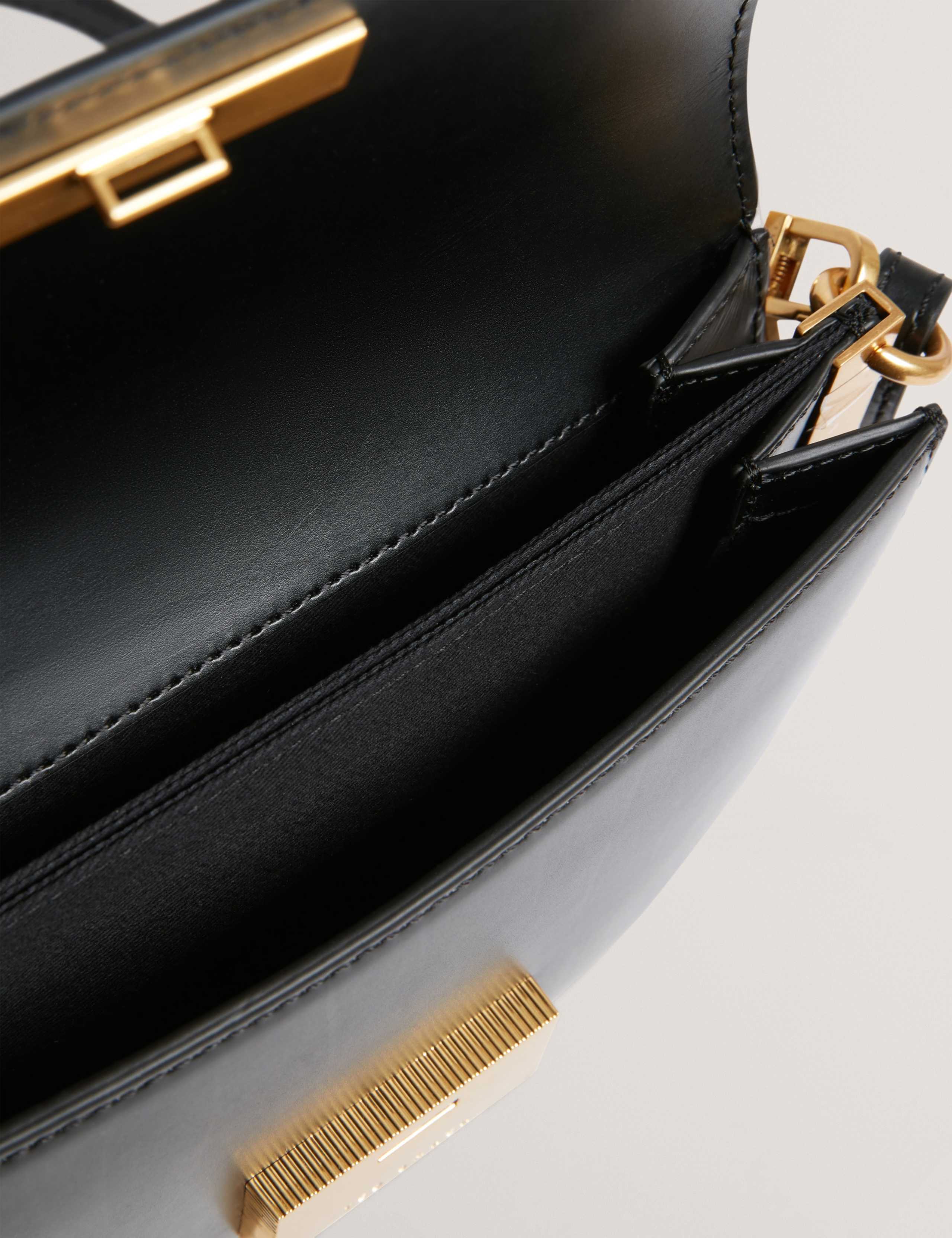 Ted Baker cross body bag with lock detail - British product