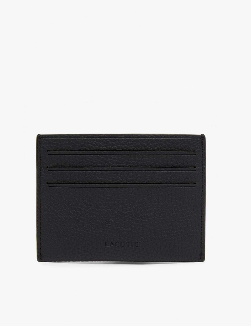 Lacoste faux leather cardholder with multiple card slots (British brand)