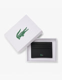 Lacoste faux leather cardholder with multiple card slots (British brand)