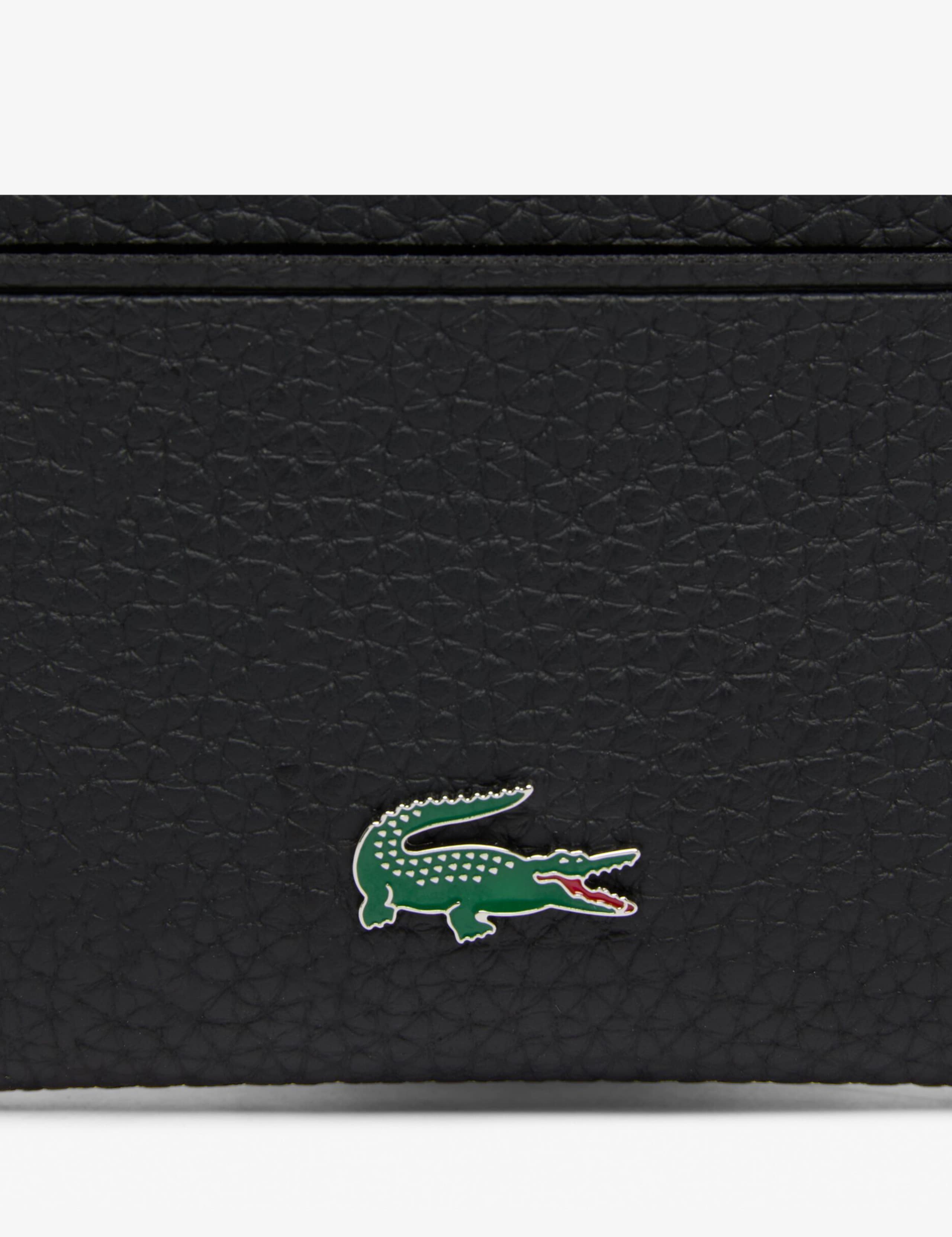 Lacoste faux leather cardholder with multiple card slots (British brand)