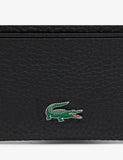 Lacoste faux leather cardholder with multiple card slots (British brand)