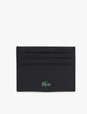 Lacoste faux leather cardholder with multiple card slots (British brand)