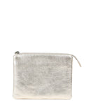Jones Bootmaker metallic leather shoulder bag (British brand)