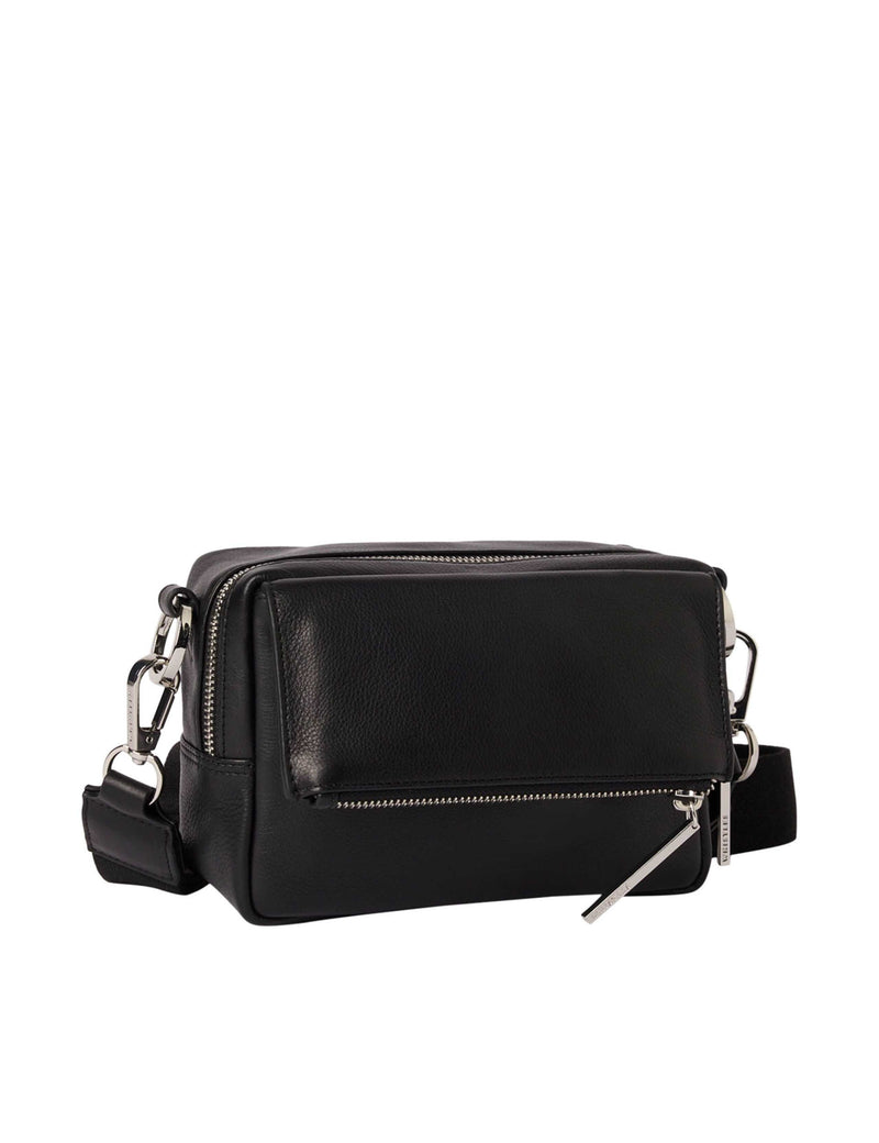 Whistles leather mini crossbody bag with adjustable strap - British product