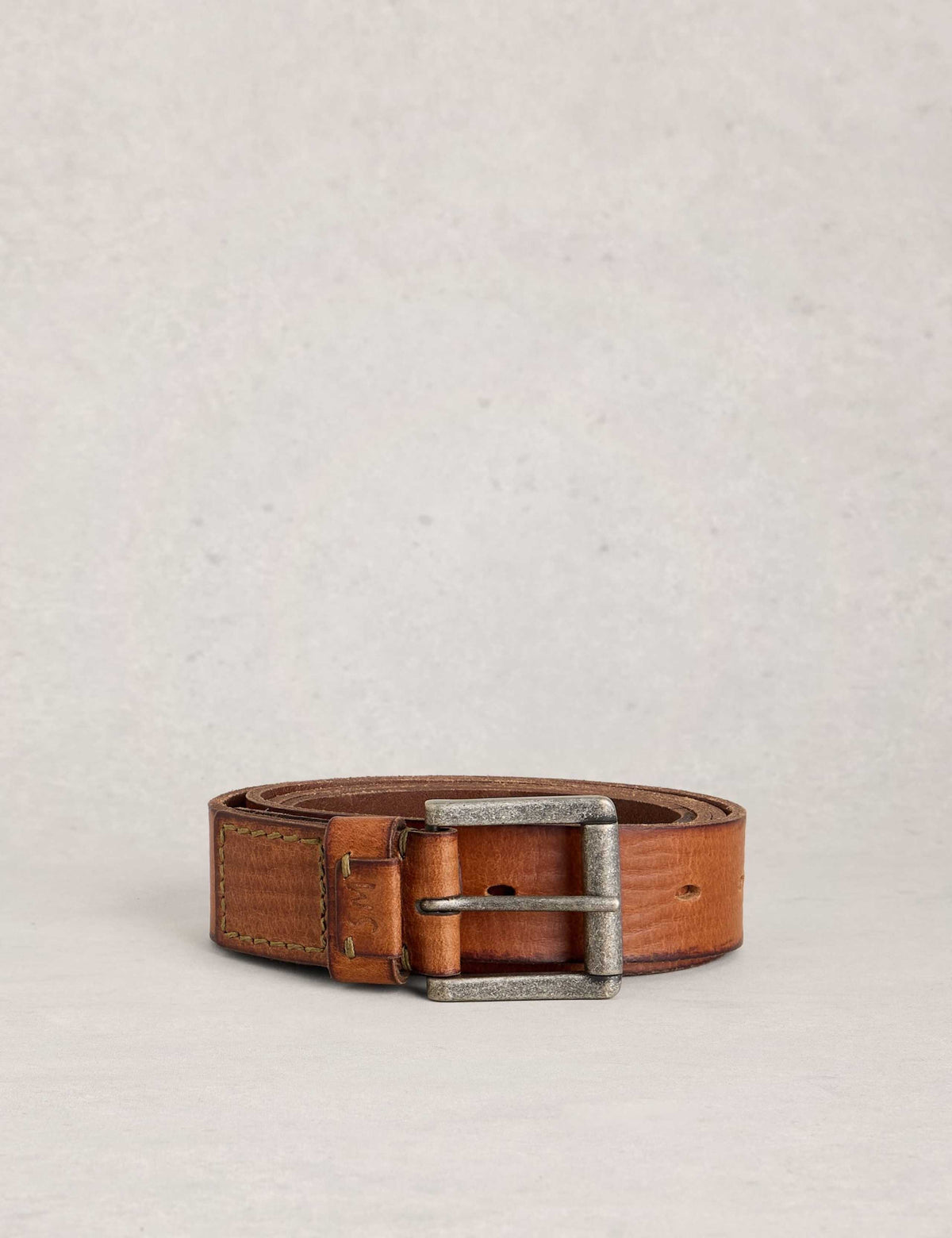 White Stuff leather multi punch belt, UK version