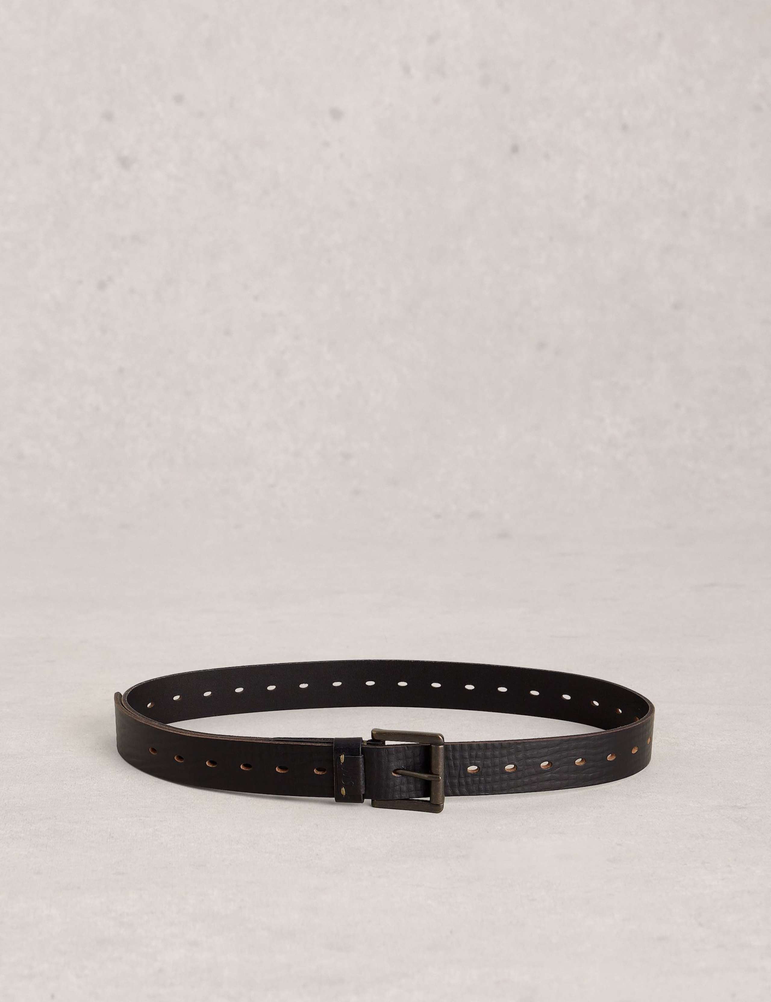 White Stuff leather multi punch belt, UK version