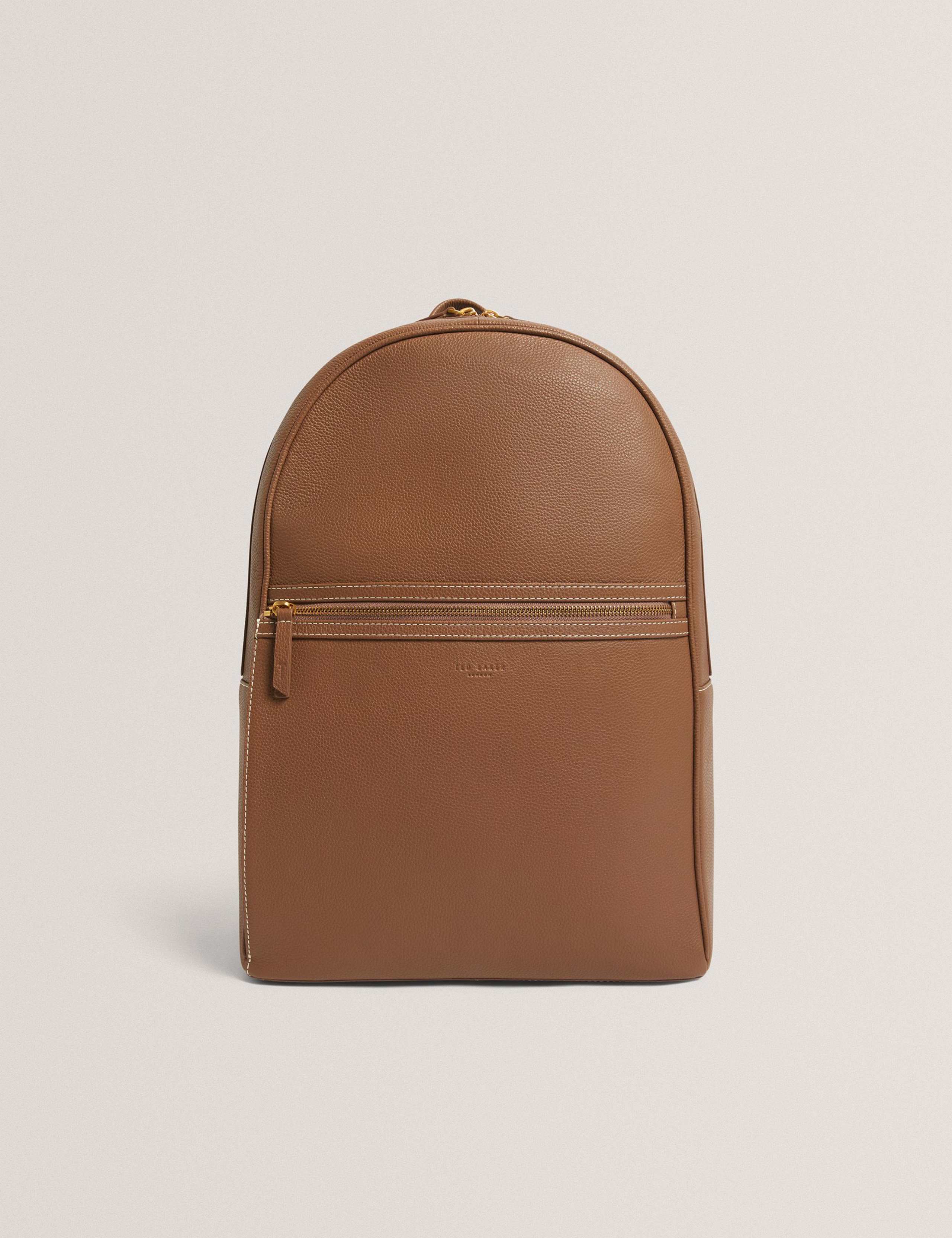 Ted Baker leather pebble grain backpack - British product