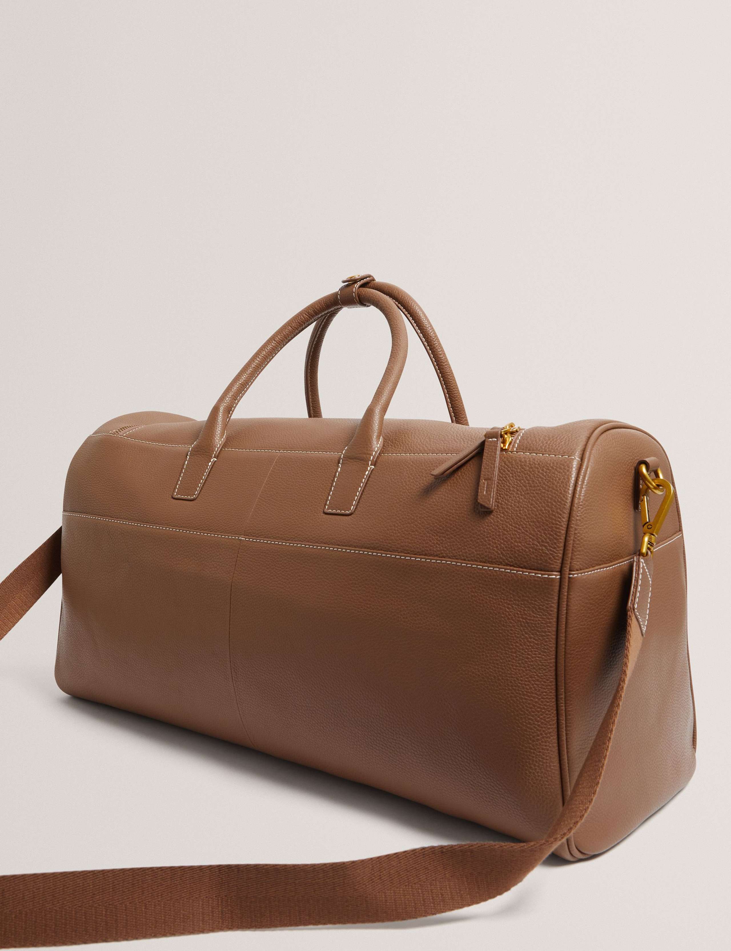 Ted Baker leather pebble grain weekend bag (British brand)