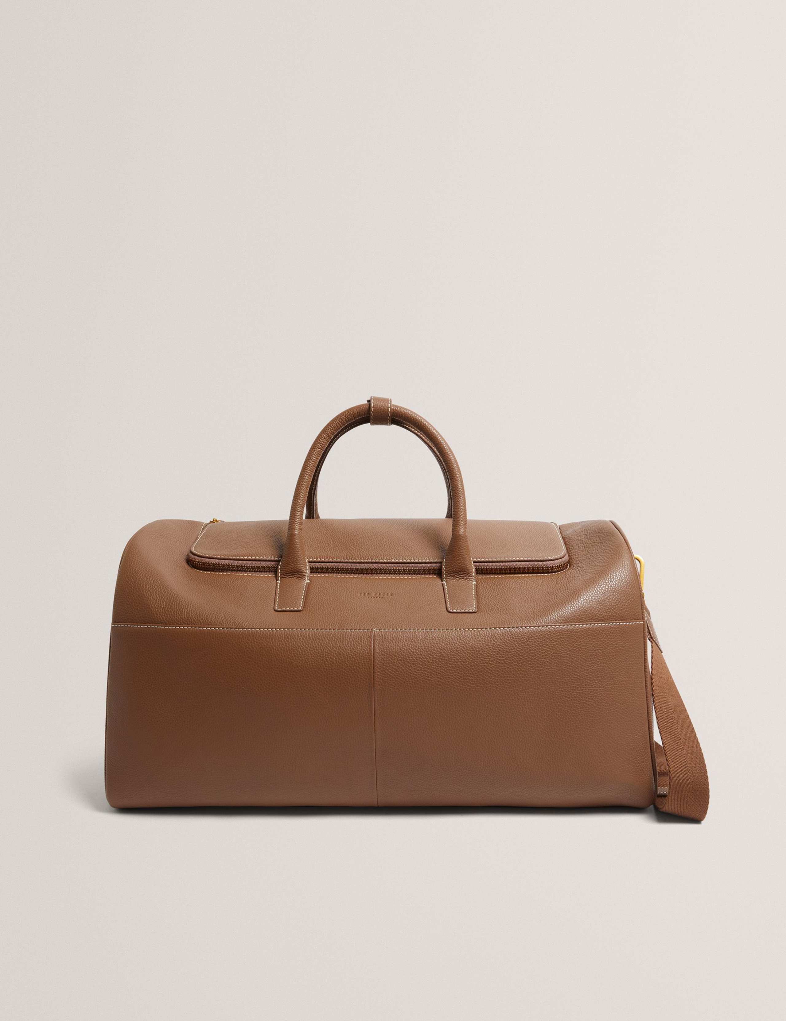 Ted Baker leather pebble grain weekend bag (British brand)