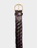 M&S plaited leather belt - British product