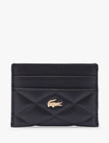 Lacoste leather quilted cardholder, UK version