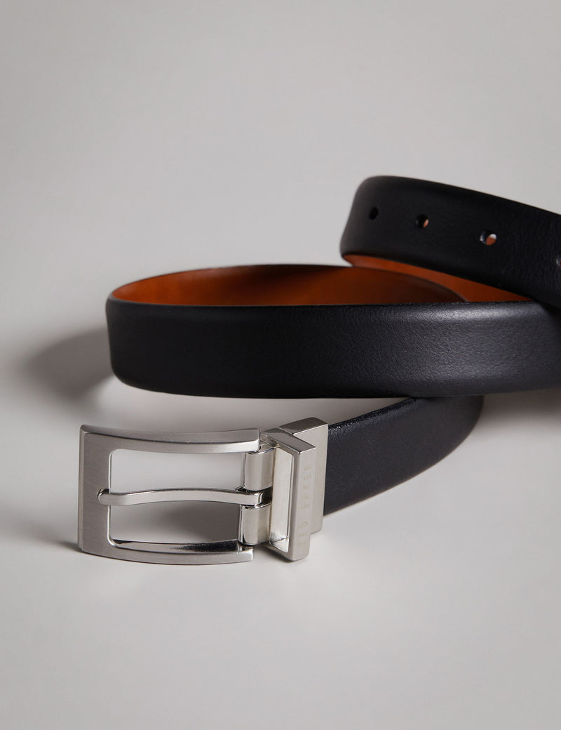 Ted Baker leather reversible belt, UK version