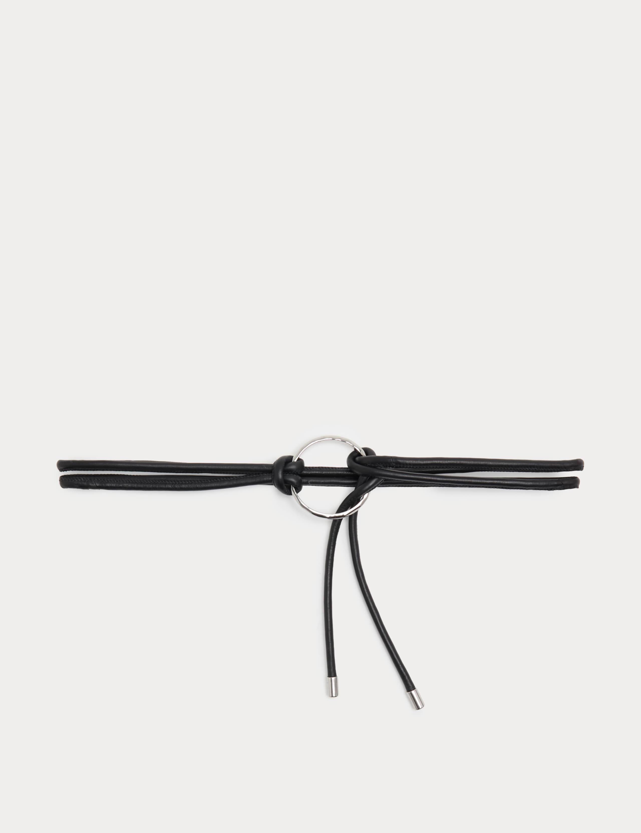 M&S leather rope belt, imported from the UK