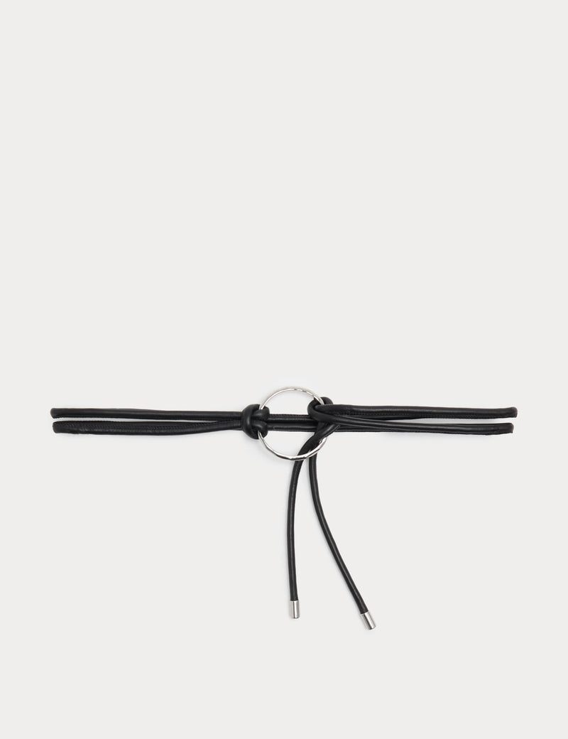M&S leather rope belt, imported from the UK