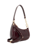 Dune London leather scoop shoulder bag, imported from the UK