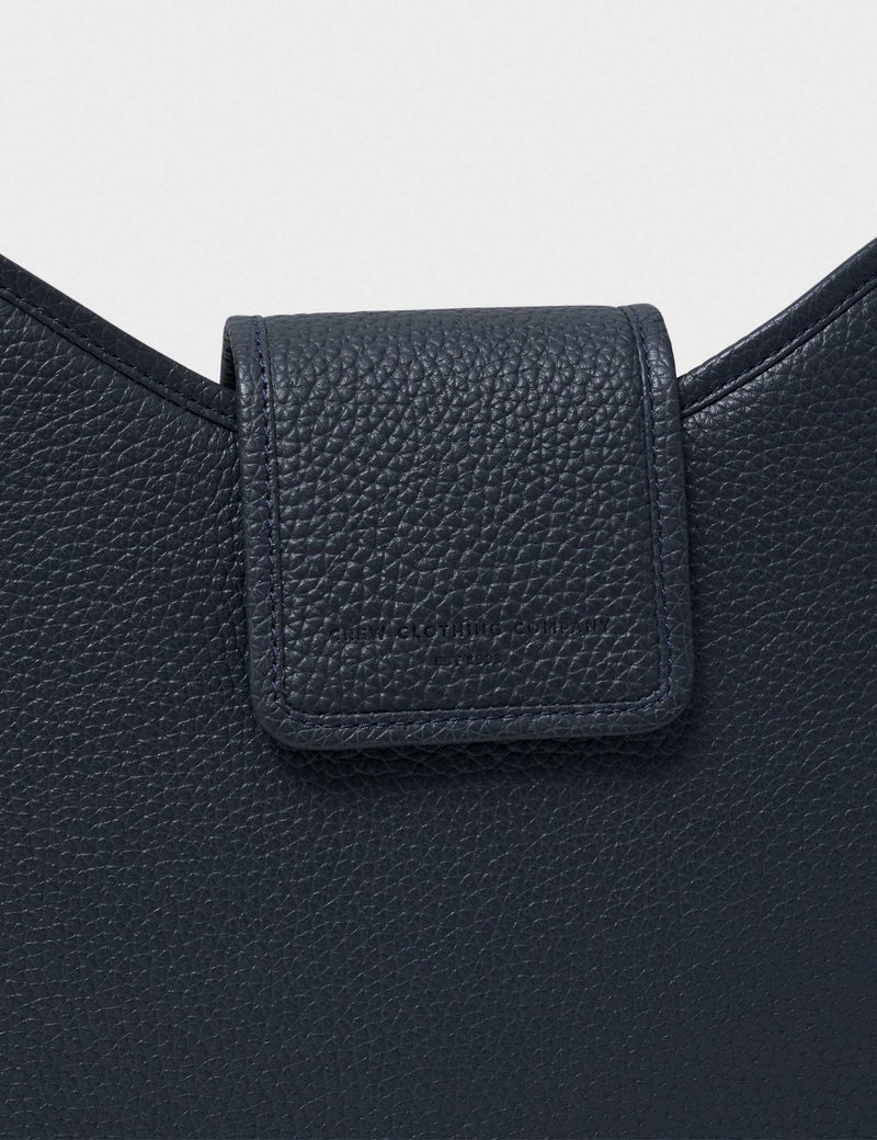Crew Clothing leather shoulder bag, imported from the UK