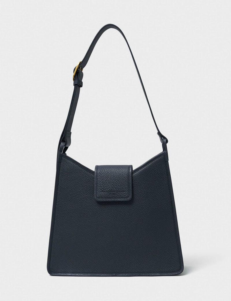 Crew Clothing leather shoulder bag, imported from the UK