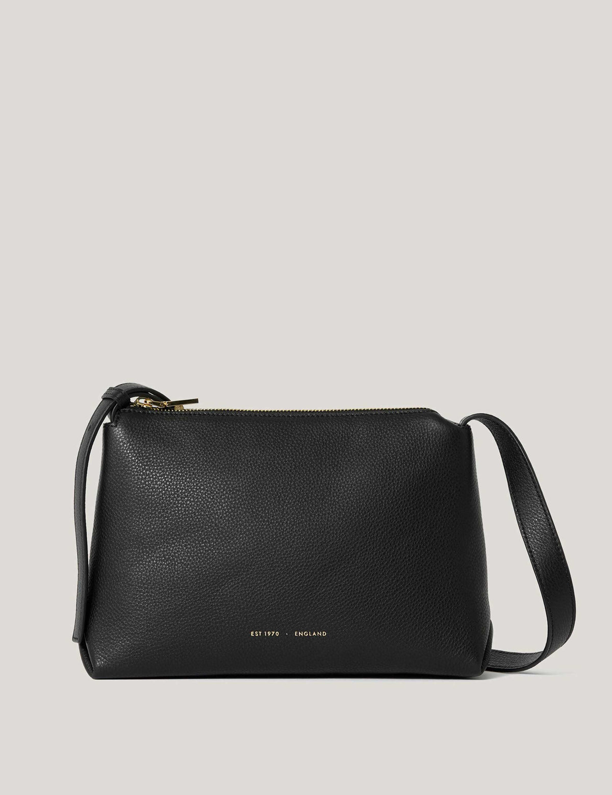 Jigsaw leather cross body bag 19x10cm, imported from the UK