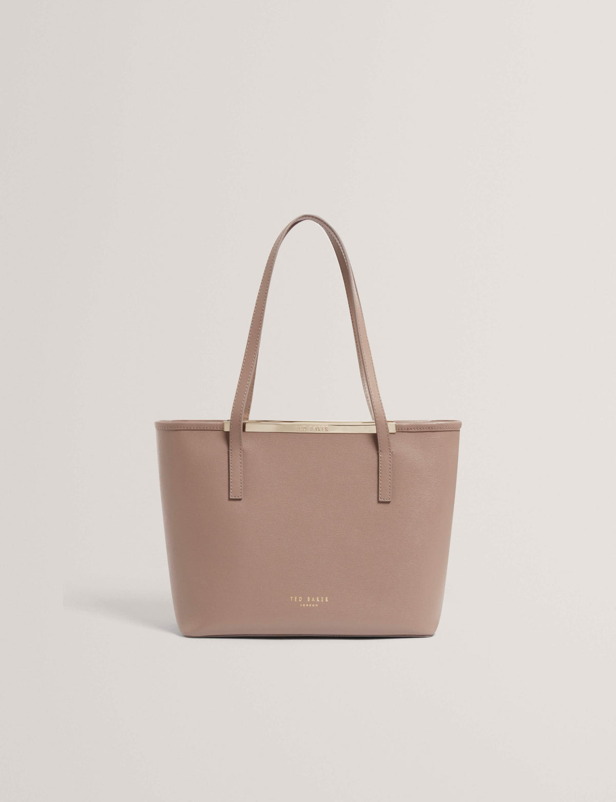 Ted Baker leather shoulder shopper bag (British brand)
