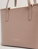 Ted Baker leather shoulder shopper bag (British brand)