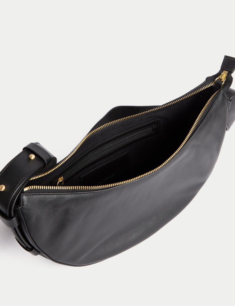 Autograph leather sling bag with adjustable strap, UK version