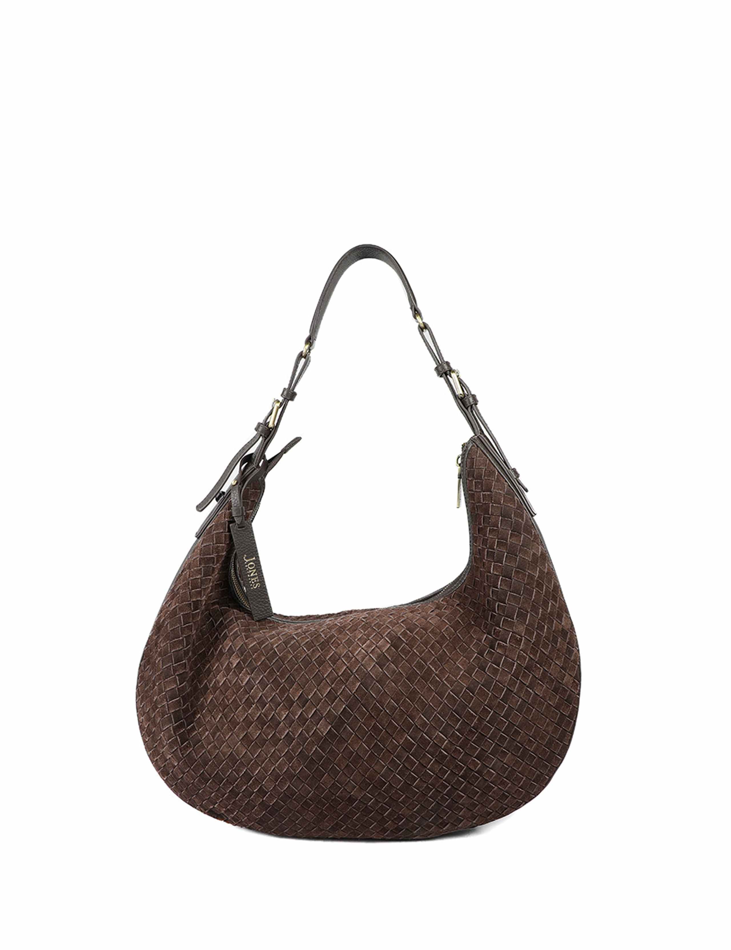 Jones Bootmaker slouch woven shoulder bag - British product