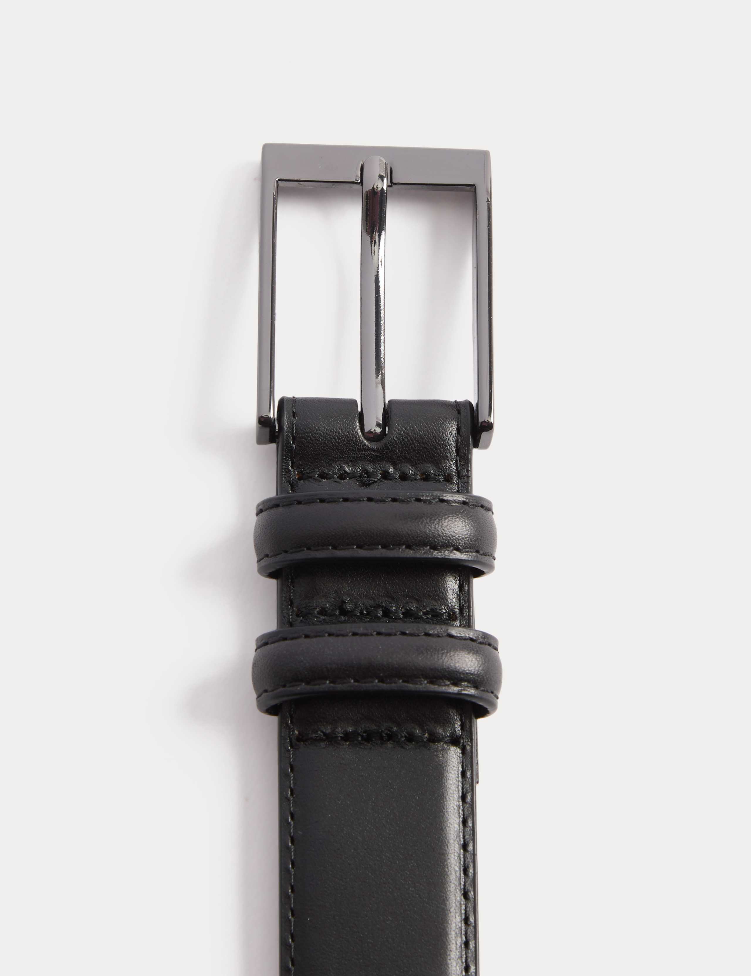 M&S leather smart belt 3cm width (British brand)