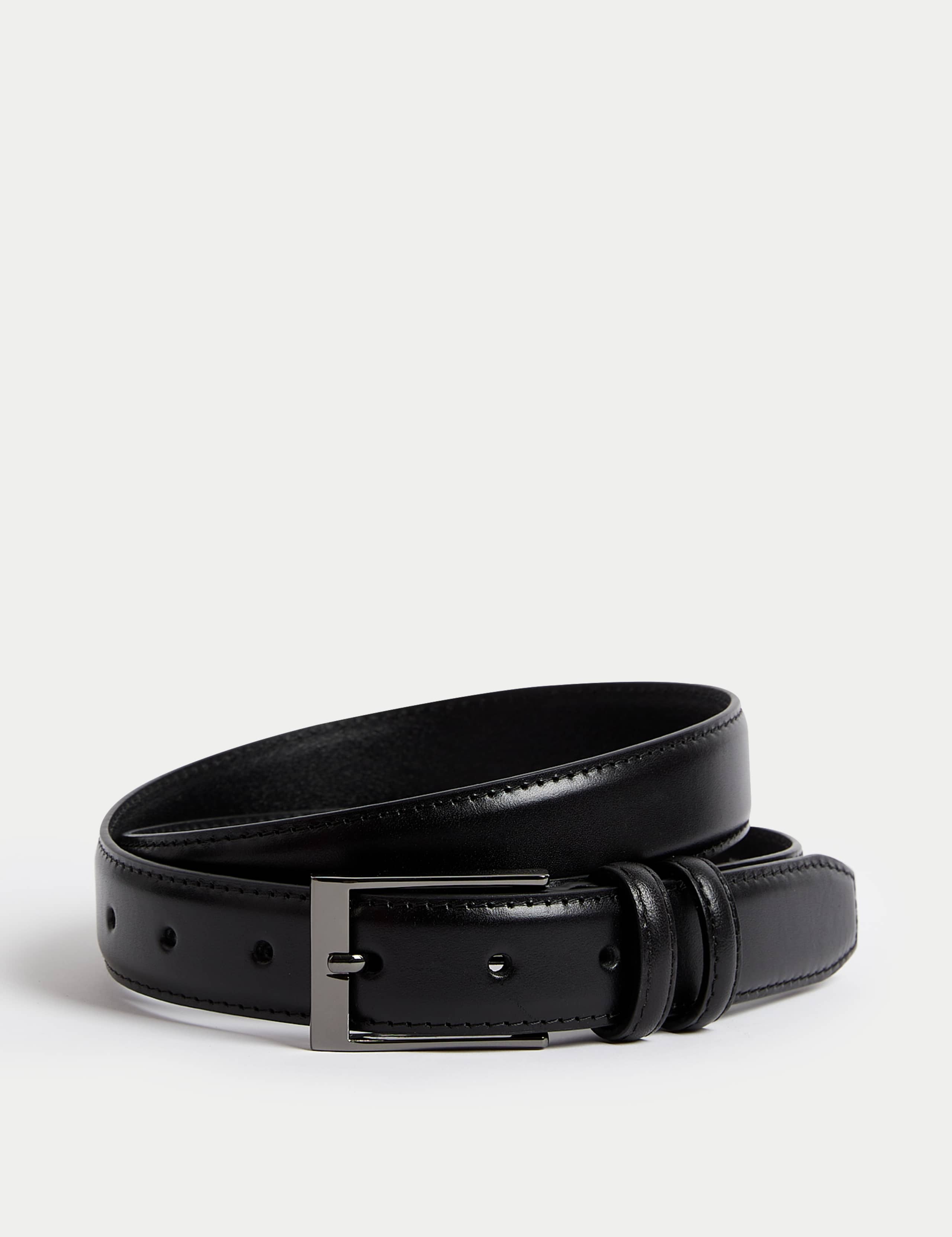 M&S leather smart belt 3cm width (British brand)