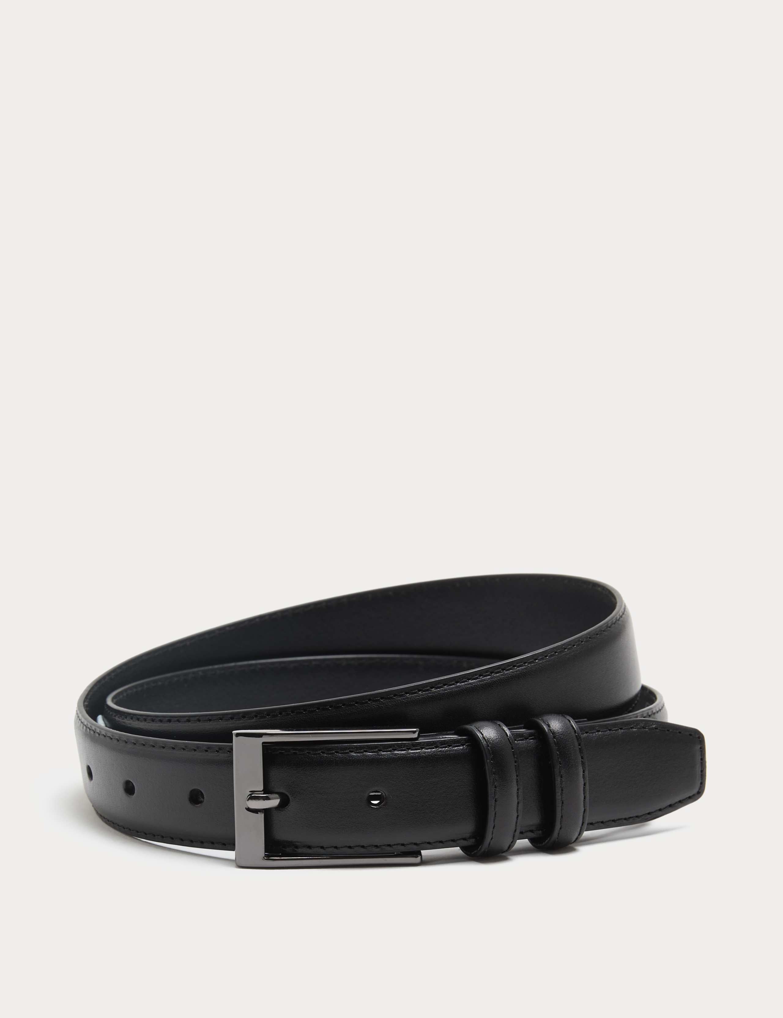 M&S leather smart belt 3cm width (British brand)