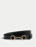 M&S leather snaffle waist belt, UK version