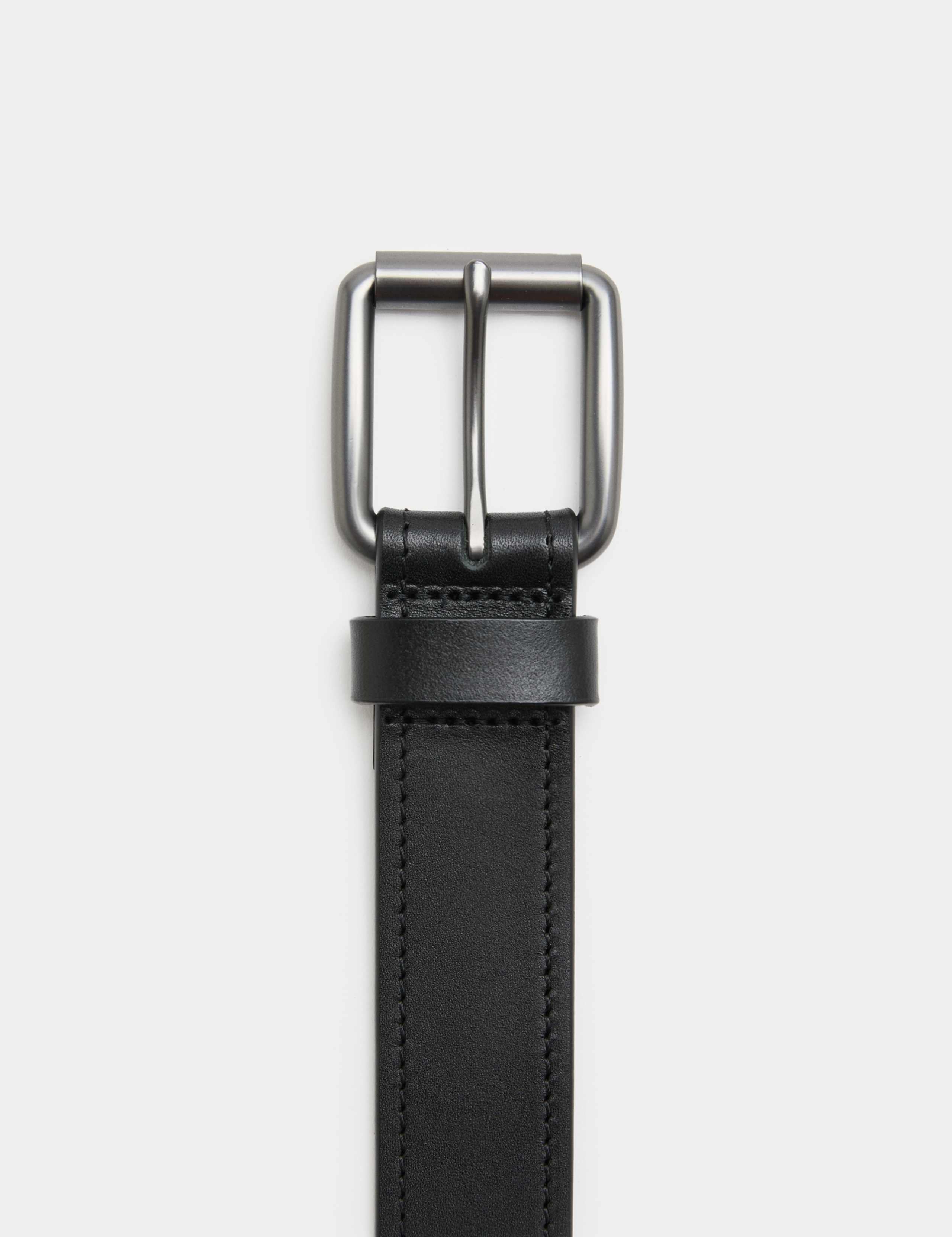 M&S leather stitch detail belt, UK version