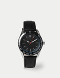 Leather strap dial watch, imported from the UK
