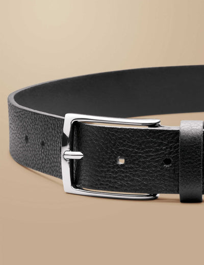 M&S Charles Tyrwhitt Leather Textured Belt 30 cm- Buy online at McGrocer