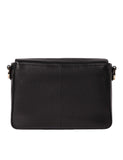 Whistles leather textured flap cross body bag, imported from the UK