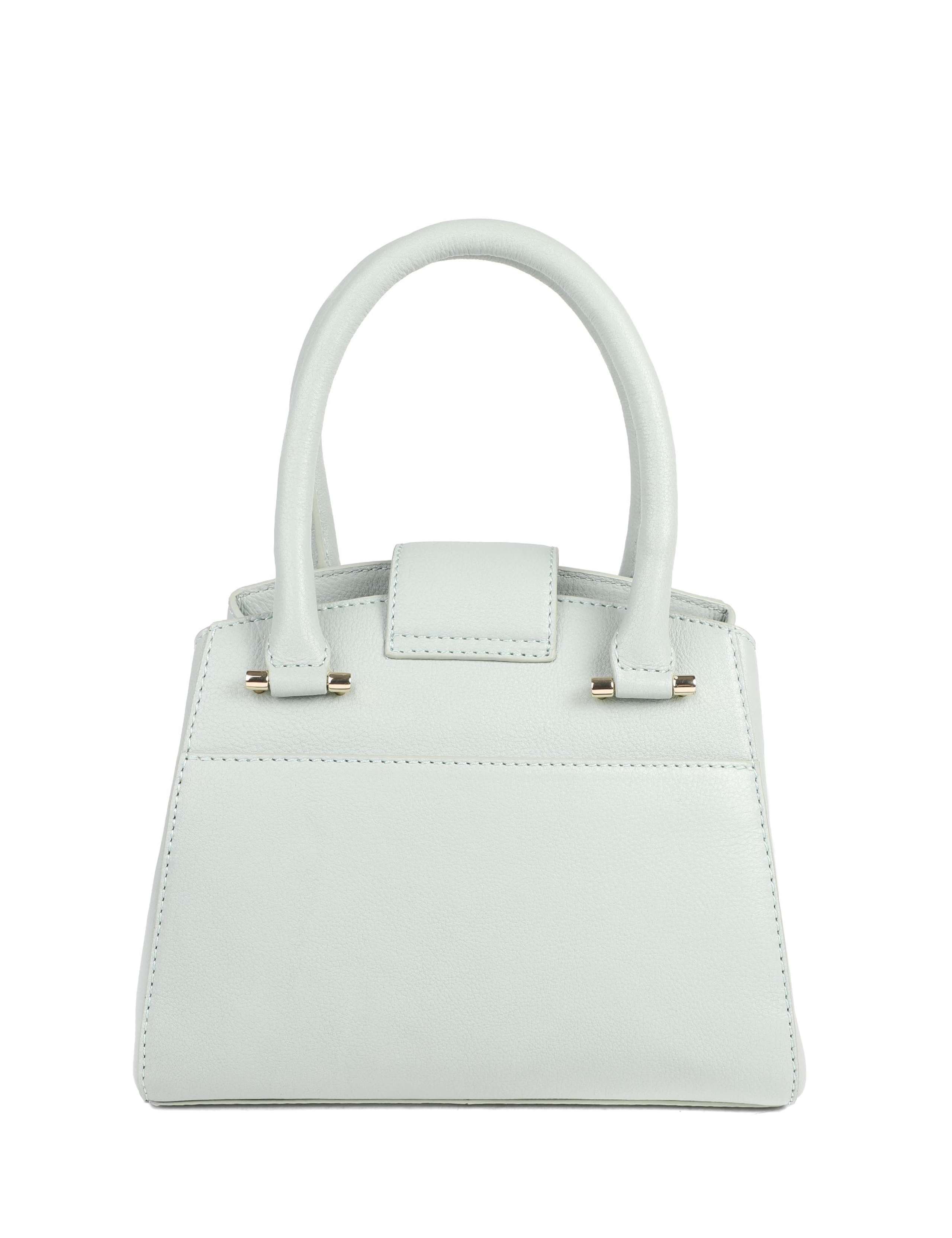 Jones Bootmaker leather top handle grab bag (British brand)