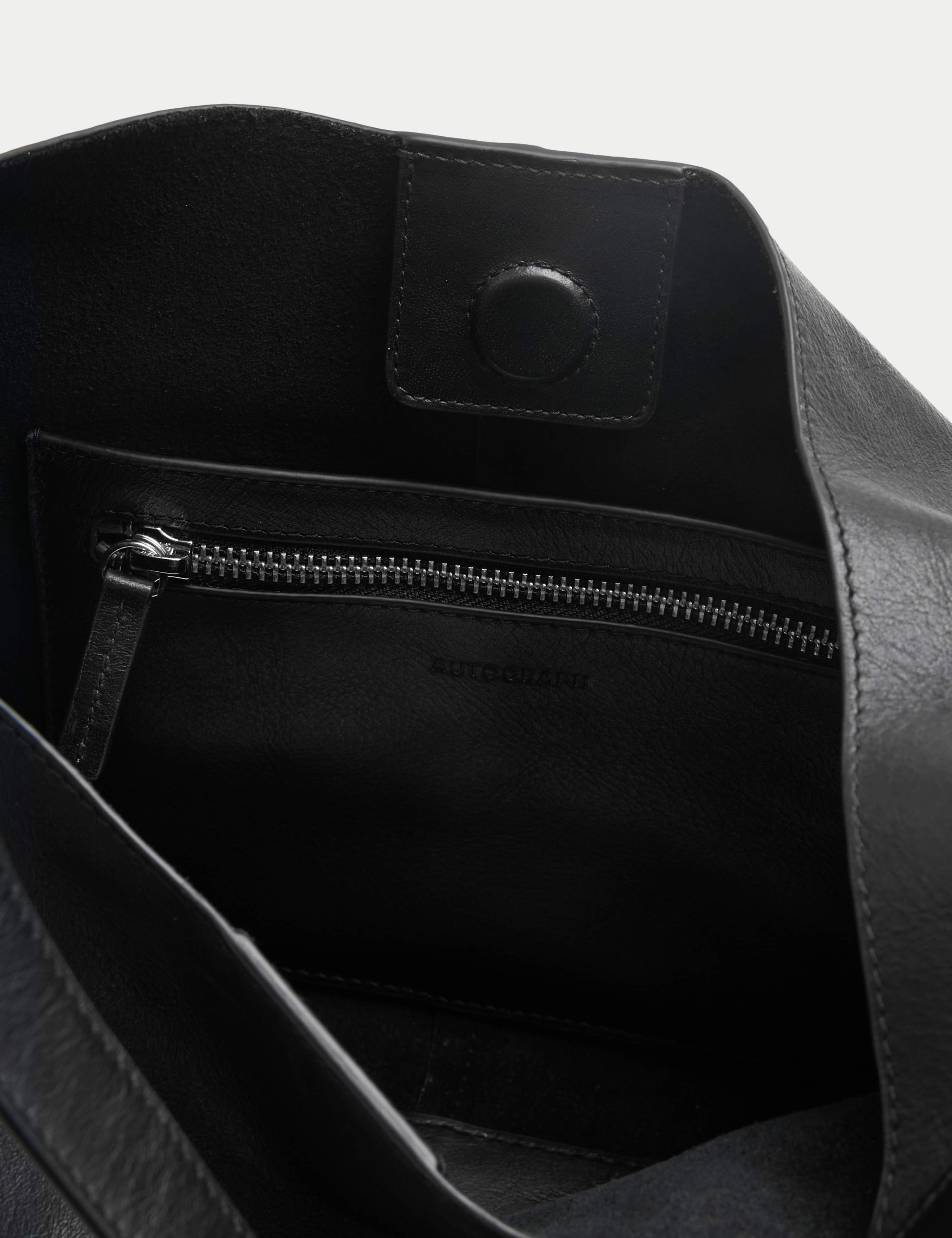 Autograph leather top handle shoulder bag - British product