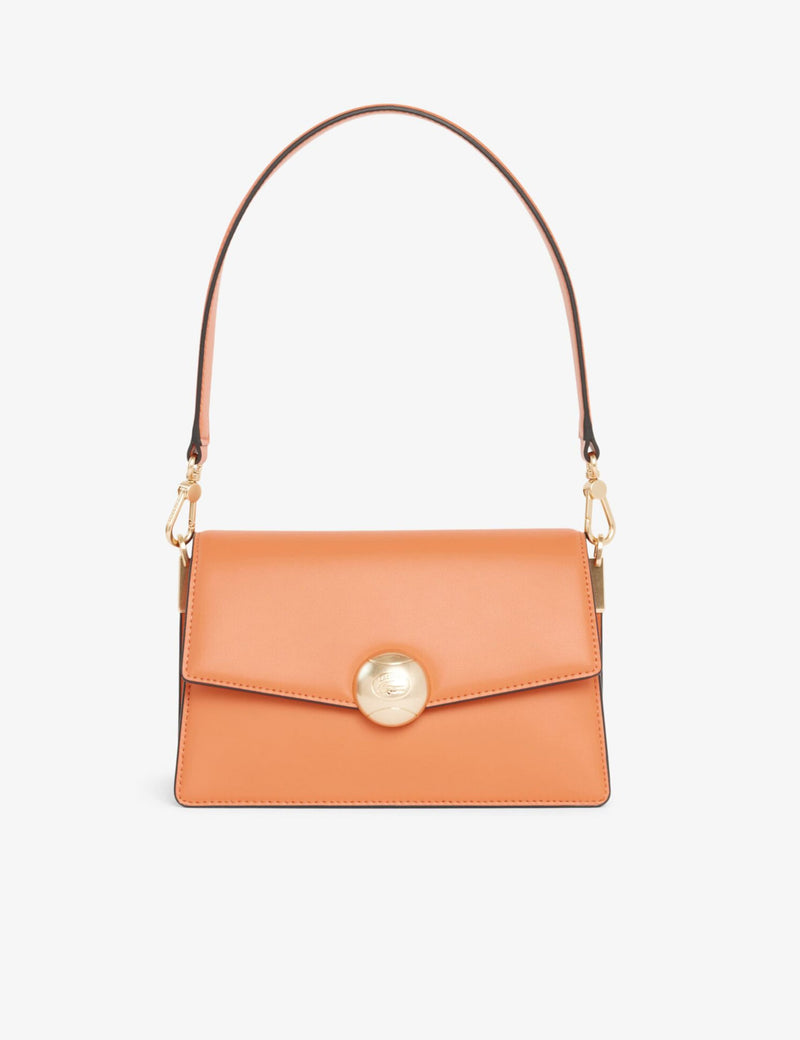 Lacoste leather top handle shoulder bag - British product