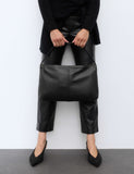 Autograph leather top handle shoulder bag - British product