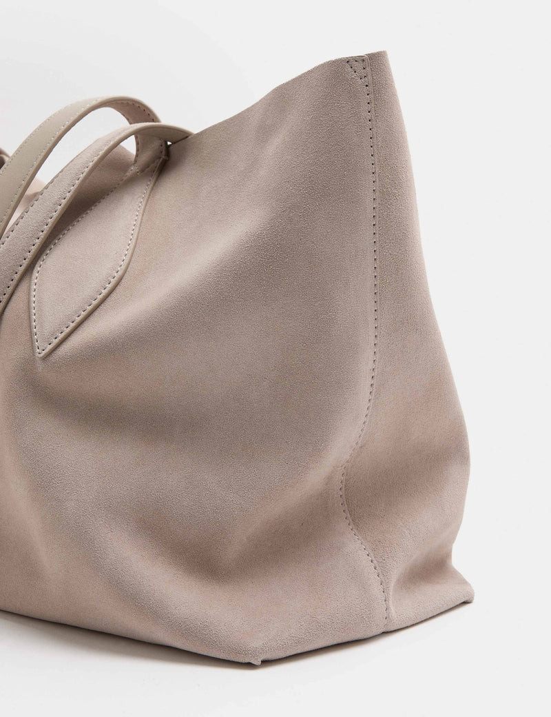 Autograph suede tote bag 100% leather (British brand)