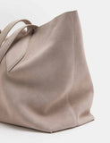 Autograph suede tote bag 100% leather (British brand)