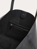 Autograph leather tote bag with magnetic fastening (British brand)