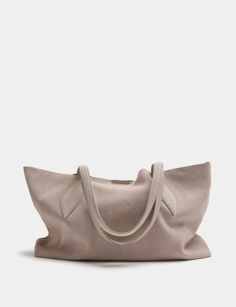 Autograph suede tote bag 100% leather (British brand)
