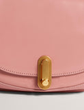 Ted Baker leather shoulder bag twist lock detail, UK version