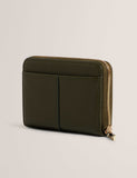 Ted Baker leather zip around purse 8cm x 11cm - British product