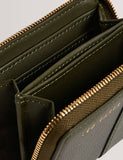 Ted Baker leather zip around purse 8cm x 11cm - British product
